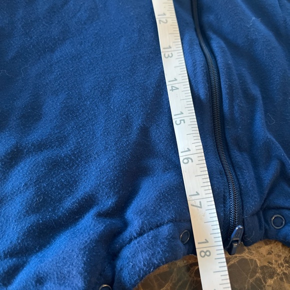 Kyte Baby Bamboo Sleep Sack L 1.0 TOG Blue White Toddler 2T Soft Luxury - Picture 9 of 10